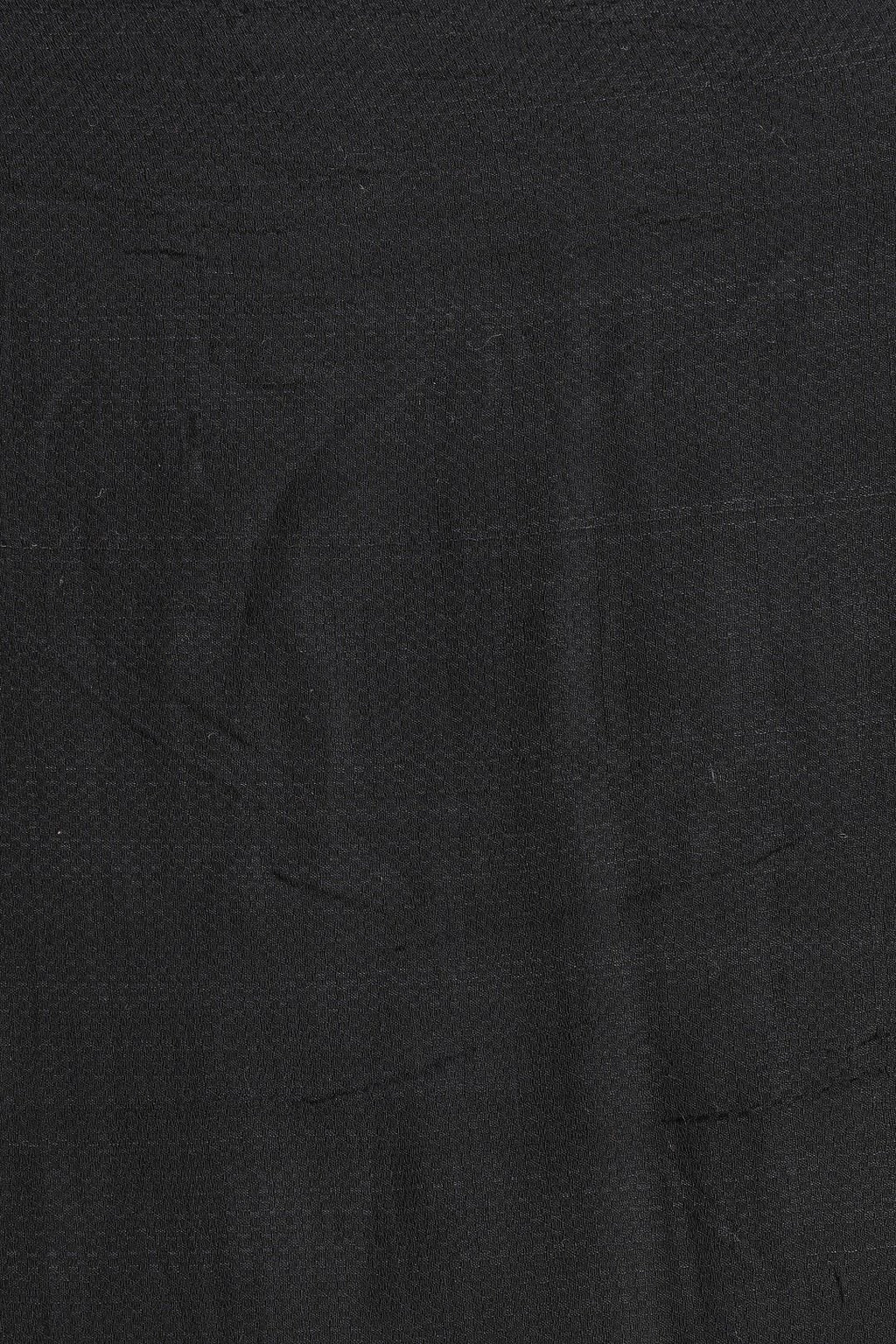 Black Cotton Saree With a Stunning Red and Gold Pallu