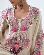 Elegant Embroidered Women's Ethnic Suit Set
