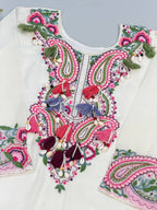 Elegant Embroidered Women's Ethnic Suit Set