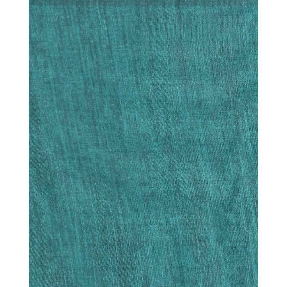 Striking Teal Green Cotton Saree