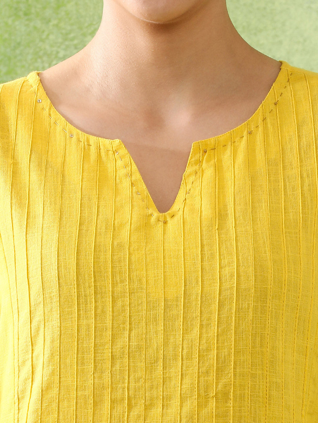 Woven Embroidered Straight  Kurta