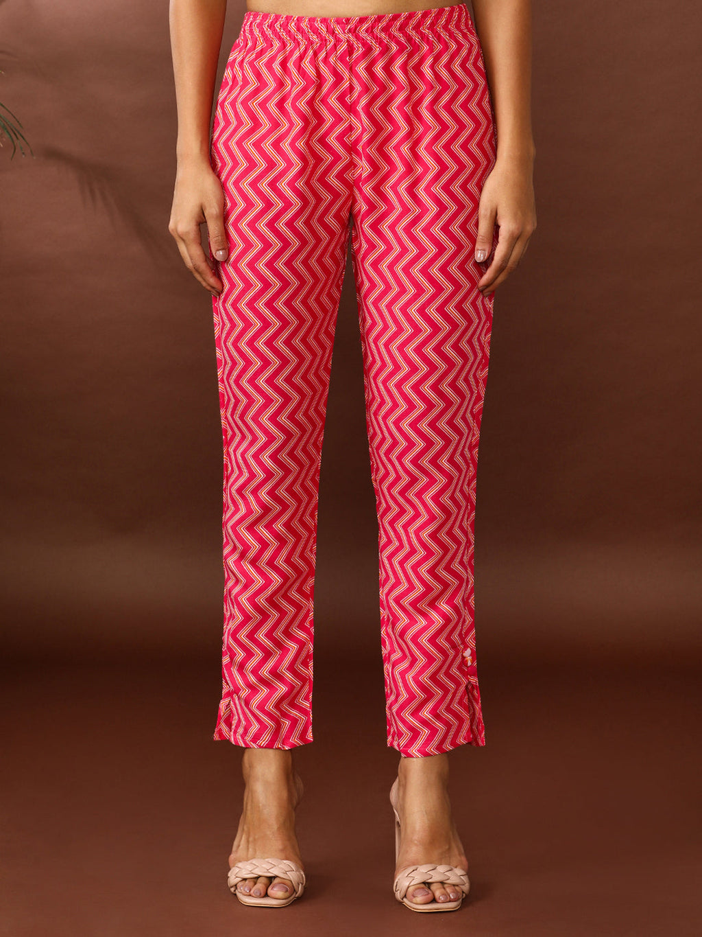 Floral Printed Straight Kurta and  Trousers Sets