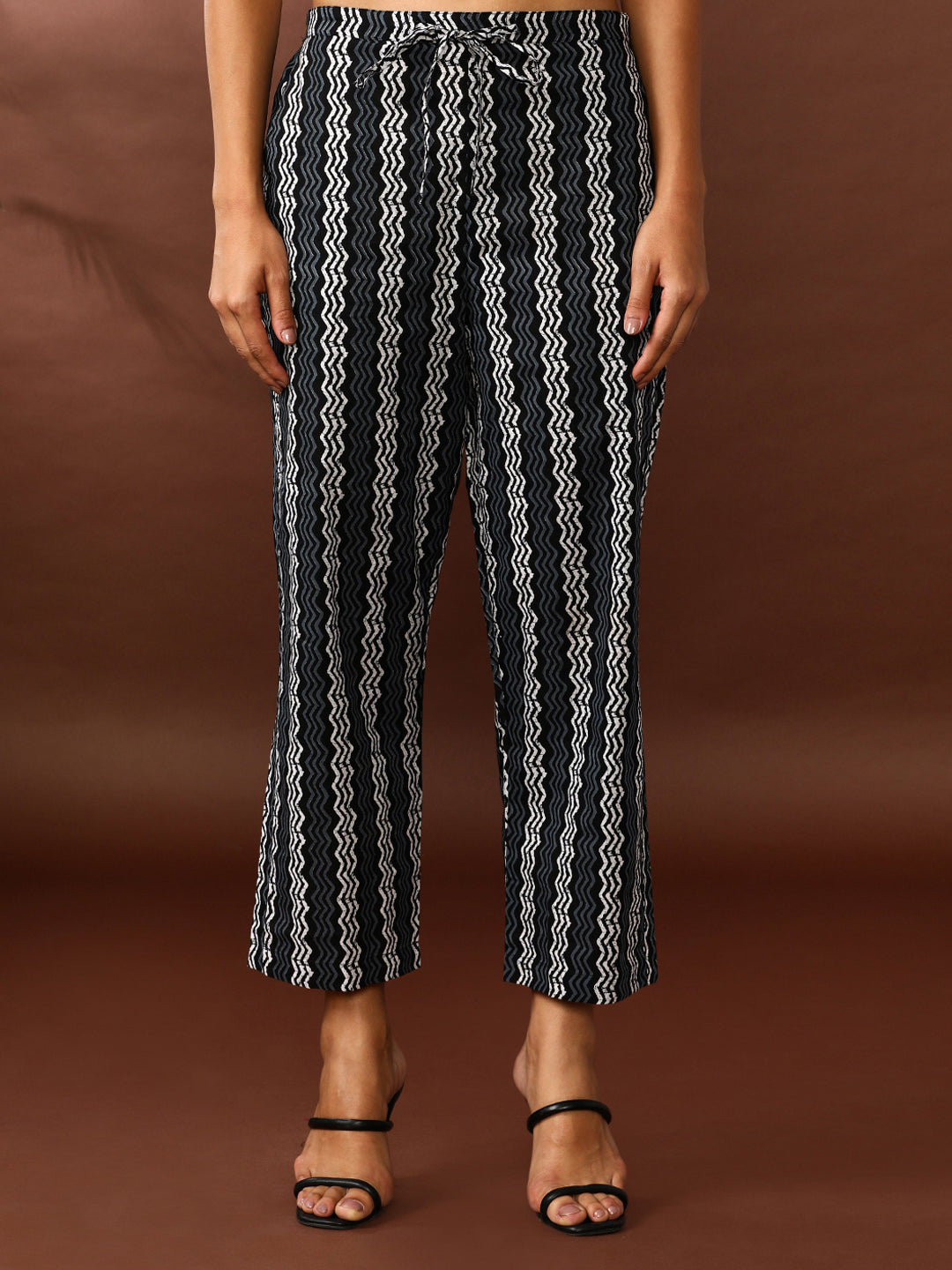 Floral Printe Straight Pure Cotton Kurta & Trousers Sets