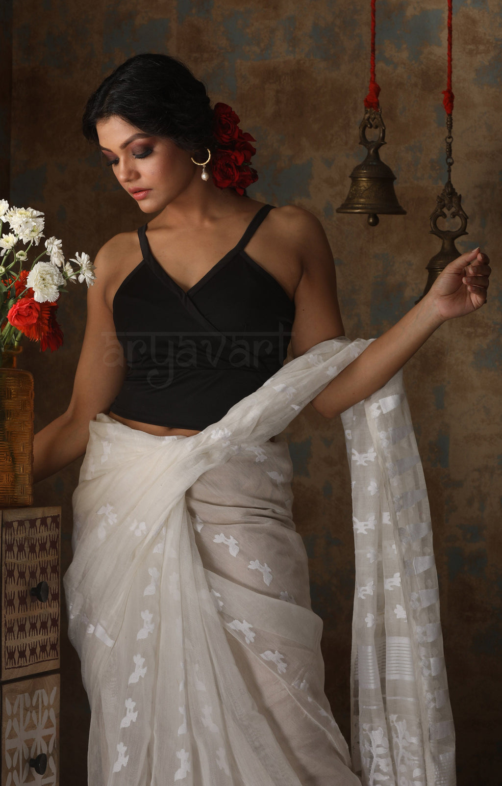 Black color  Lycra with  Strappy style type  Blouse